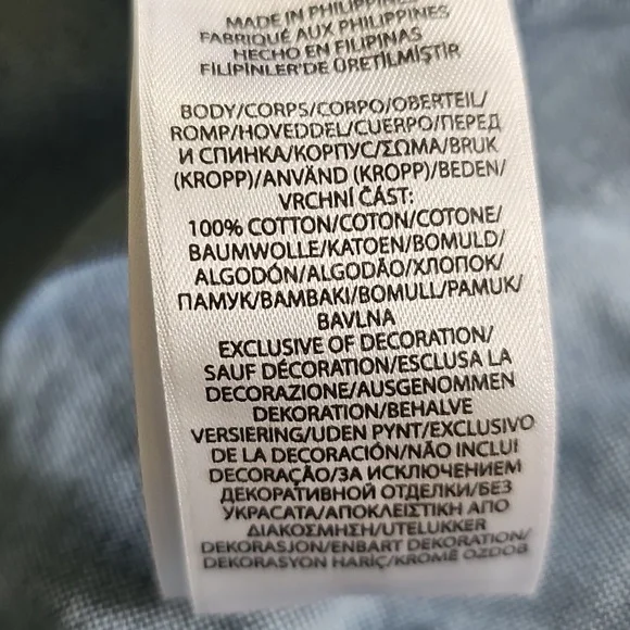 Ralph Lauren Navy Geometric Classic Fit Shirt - Picture 7 of 7